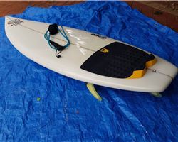 Hog Custom Square Tail Performance Thruster 6' 0" surfing shortboards (under 7')