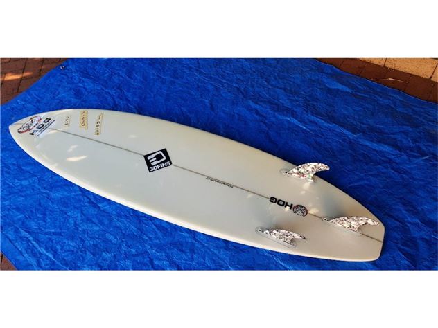 Hog Custom Square Tail Thruster - 6' 2"