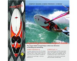 Naish Hybrid Freewave 86 litre 214 cm windsurfing board