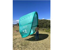 North Carve 12M kitesurfing kite