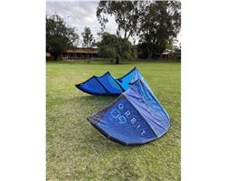 North Orbit 9 metre kiteboarding kite