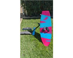 F-One Pocket With Foil And Masts 156 cm kitesurfing foil & race board