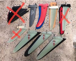  Selection Of Fins windsurfing accessorie