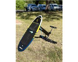 Liquid Force Tc Pro Prone Ffb Ex Demo With Board Bag 4' 4" surfing surf foilboard