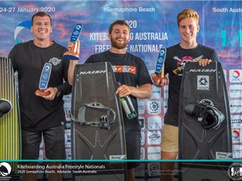 Team Naish Storms the Podium at Australian Nationals - Kitesurfing News