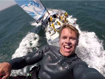 Kevin Langeree gets up close with the Volvo Ocean Race. - Kitesurfing News