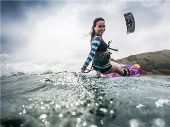 She's a role model. She's a lady. She's also the champion. - Kitesurfing News