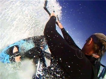 Filming kitesurfing over your shoulder with a GoPro HD - Kitesurfing Articles