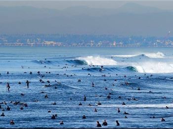 Tips for surfing in a crowded line-up. - Surfing News