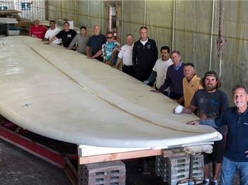 Breaking a World Record with a 42ft 'Shortboard' - Surfing News