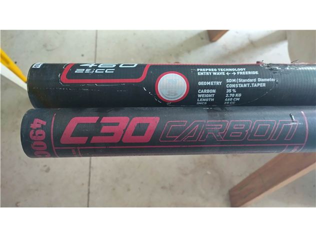 Sails, Booms, Mastbases