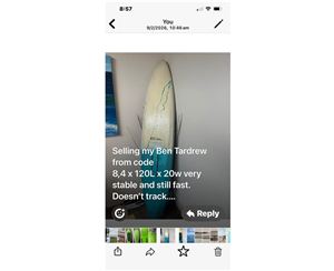 2024 CodeFoils Ben Tardrew - 8 cm