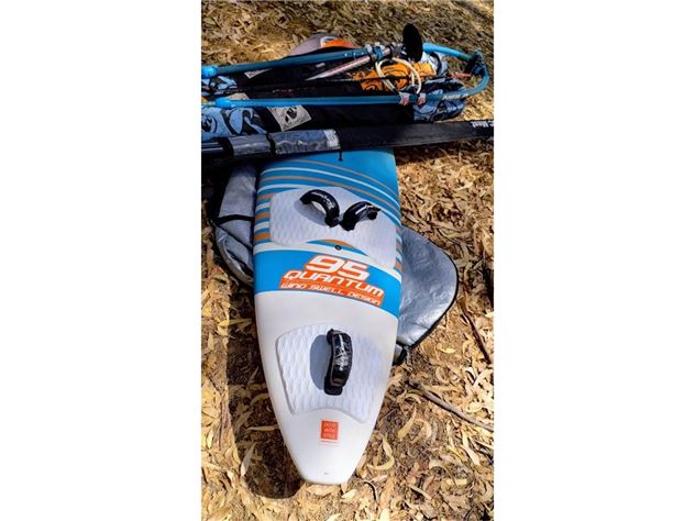 2018 Simmer Style Quantum 95L. Full Bundle. + 3X Rrd Sails - 227 cm, 95 litres