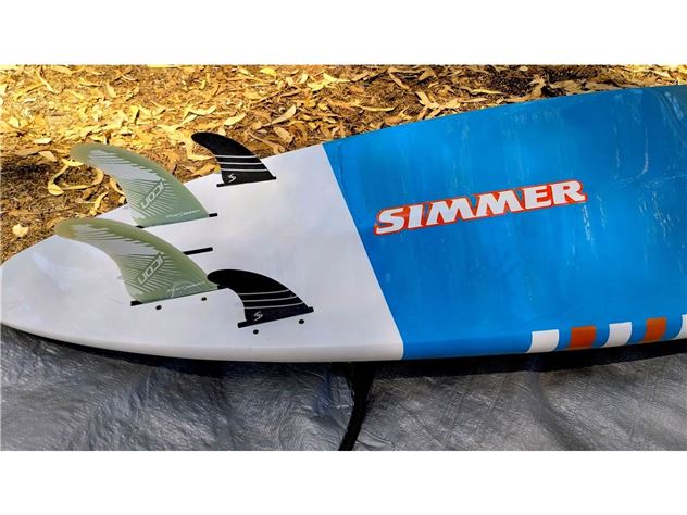 2018 Simmer Style Quantum 95L. Full Bundle. + 3X Rrd Sails - 227 cm, 95 litres