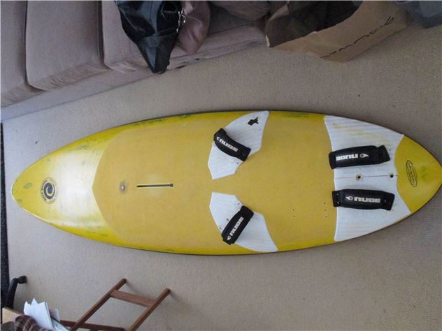 Custom Lightwind Wave And Allrounder. - 245 cm, 130 litres