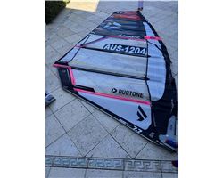 Duotone Warp Fin 7.7 metre windsurfing sail