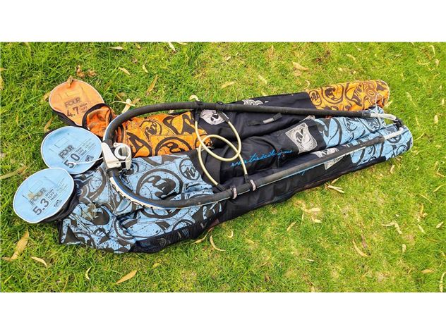 2014 RRD Quiver Of 3X Four Batten (Model) Sails W