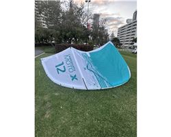 Cabrinha Moto X 12 metre kiteboarding kite