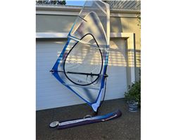 Neil Pryde Dragonfly Full Kids Rig 3.5 metre windsurfing sail