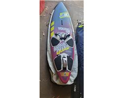 JP Australia Rtq Young Gun 59 litre 207 cm windsurfing board