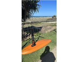 Custom Ben Tardrew Mid Length 90 Litres 6' 2" foiling wind wing foilboard