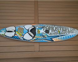 JP Australia Single Thruster Pro 82 litre 228 cm windsurfing board