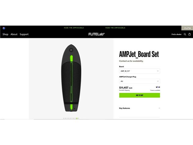 2025 FLITElab 5'0 Ampjet_Board Set (Mid Length) - 5' 0"