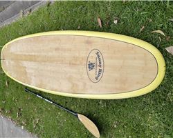 Sunny King Bamboo Series 30 inches 10' 6" stand up paddle wave & cruising board