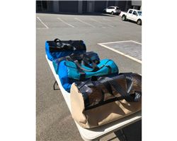  Upcycled Duffle Bags windsurfing accessorie