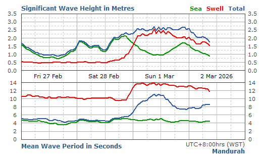 Mandurah Live Swell Report
