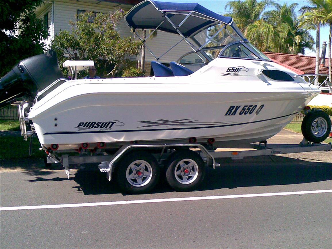 new duel axle ready for fraser