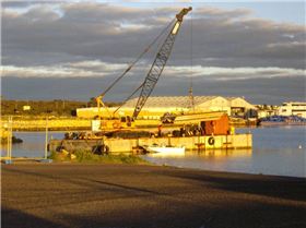 Stowing the Boat after a Hard Days Work