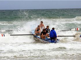 Surf Boat Rowing