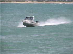 Making a run back inside!