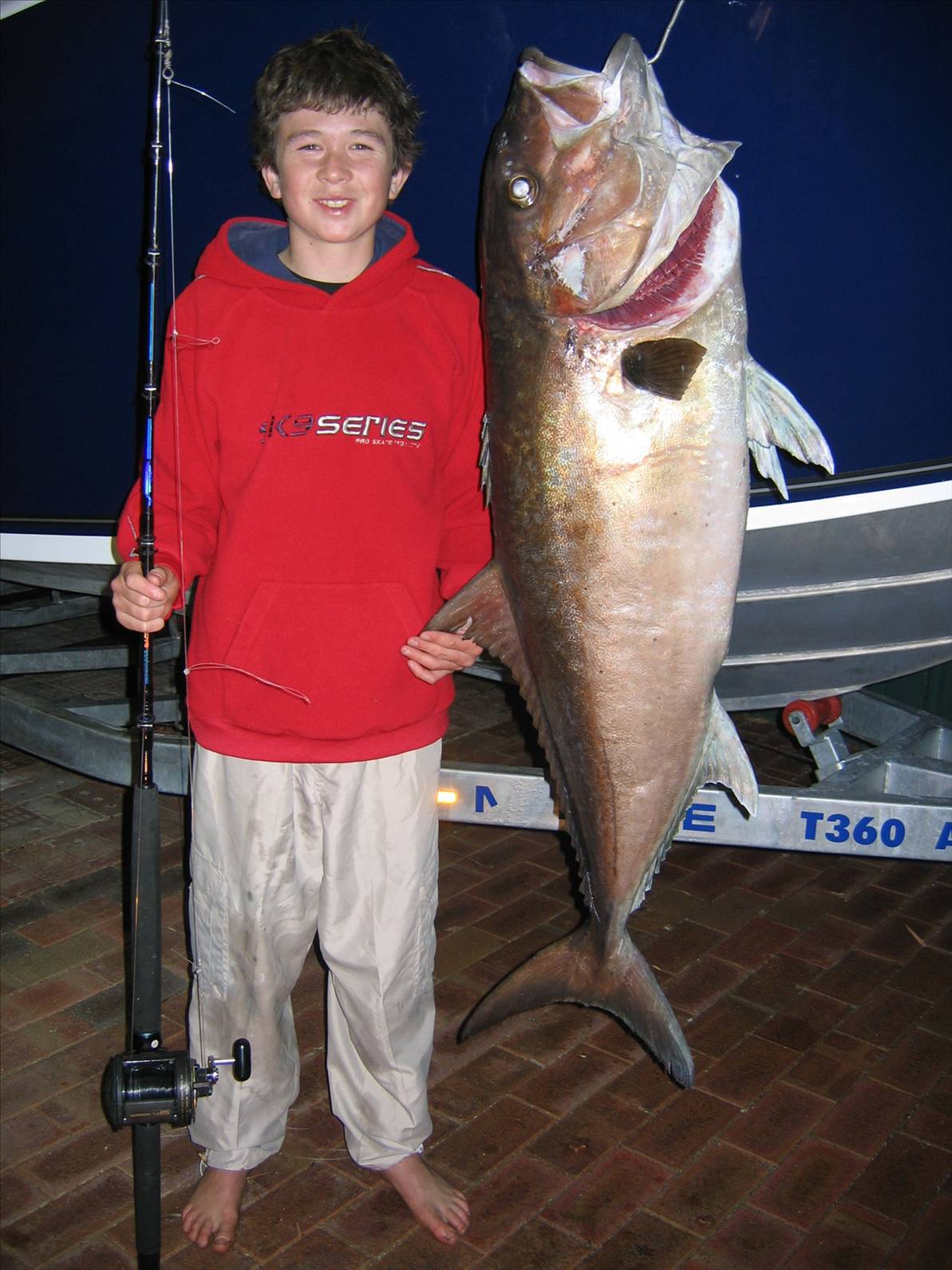24 kg sambo caught on live skippy