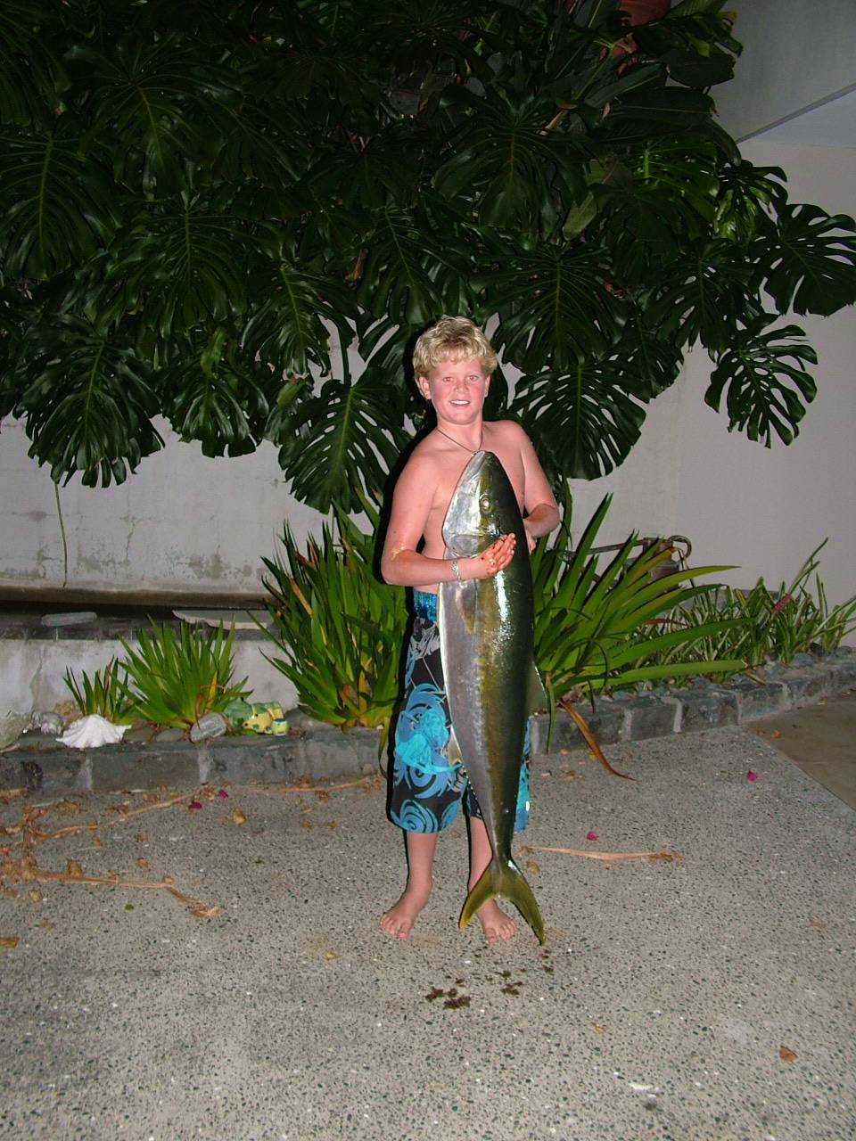Brock with 35 pound kingy