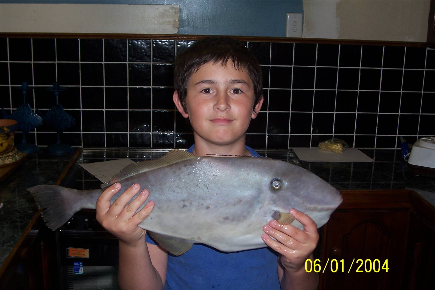 my brother with a wopper unicorn leatherjacket