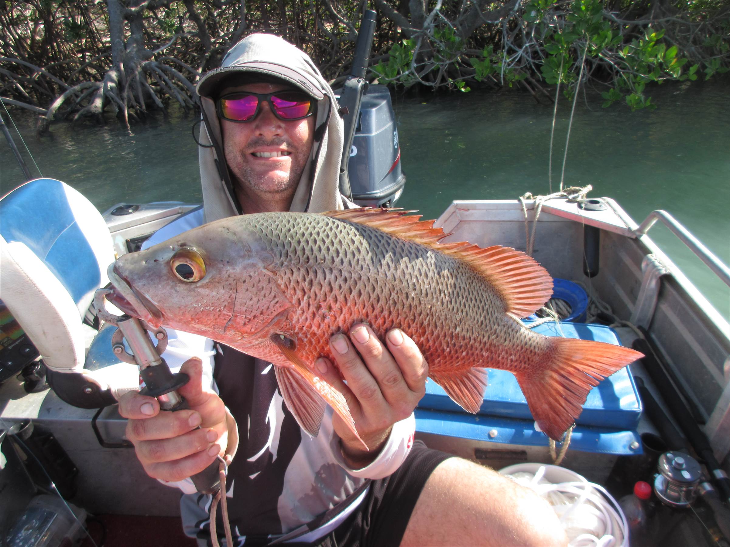 Fishing Hard, Playing harder