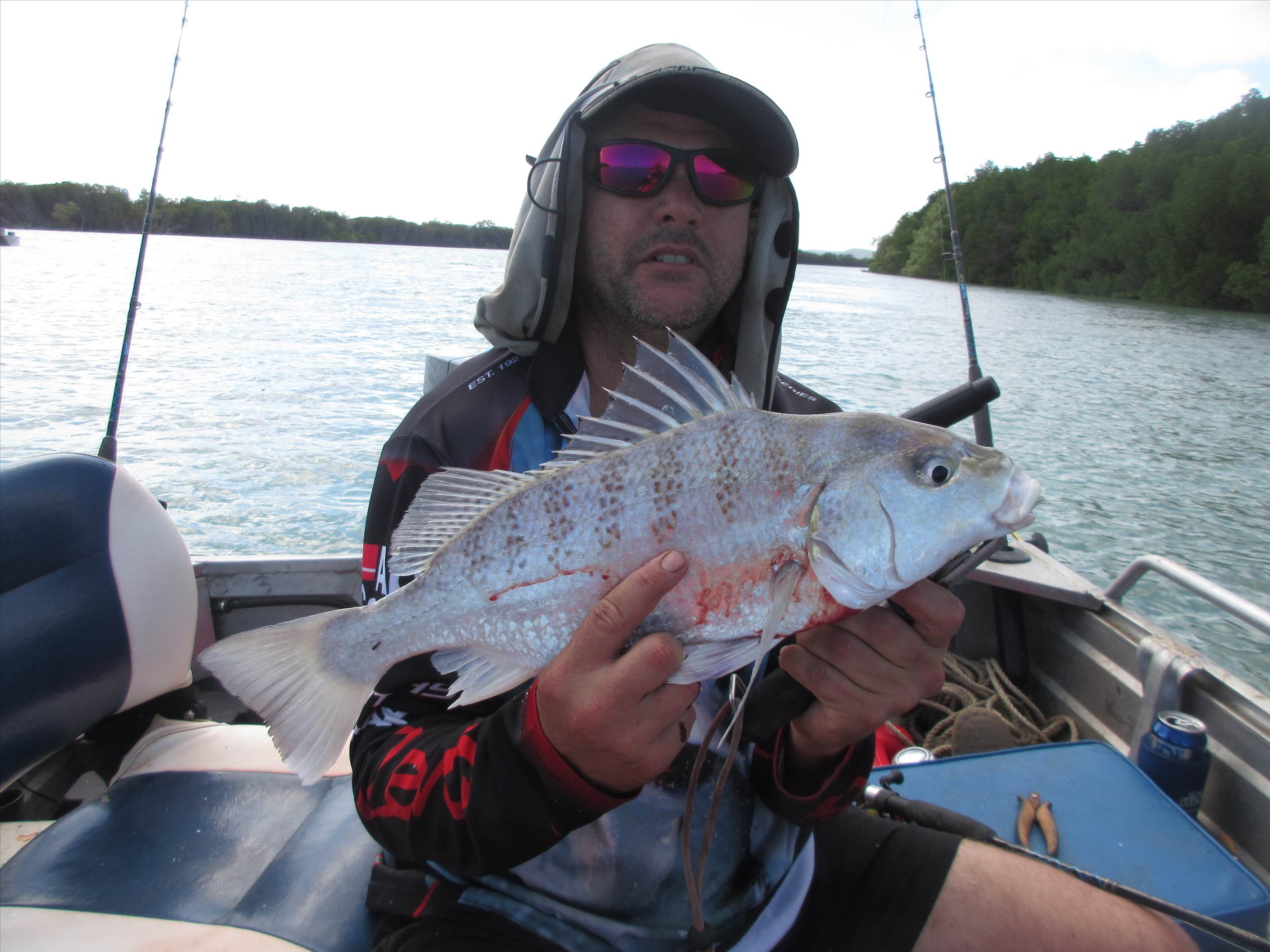 Fishing Hard, Playing harder