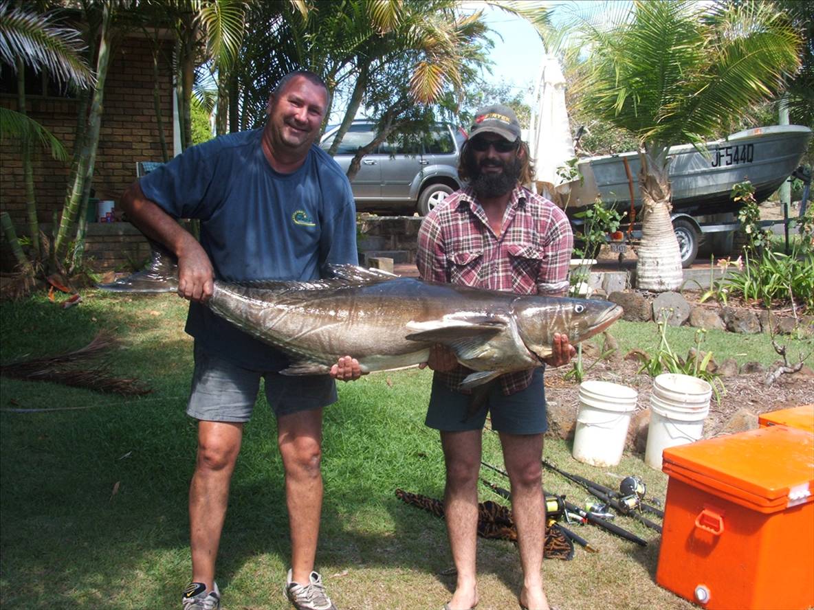 Allan & James great Cobia