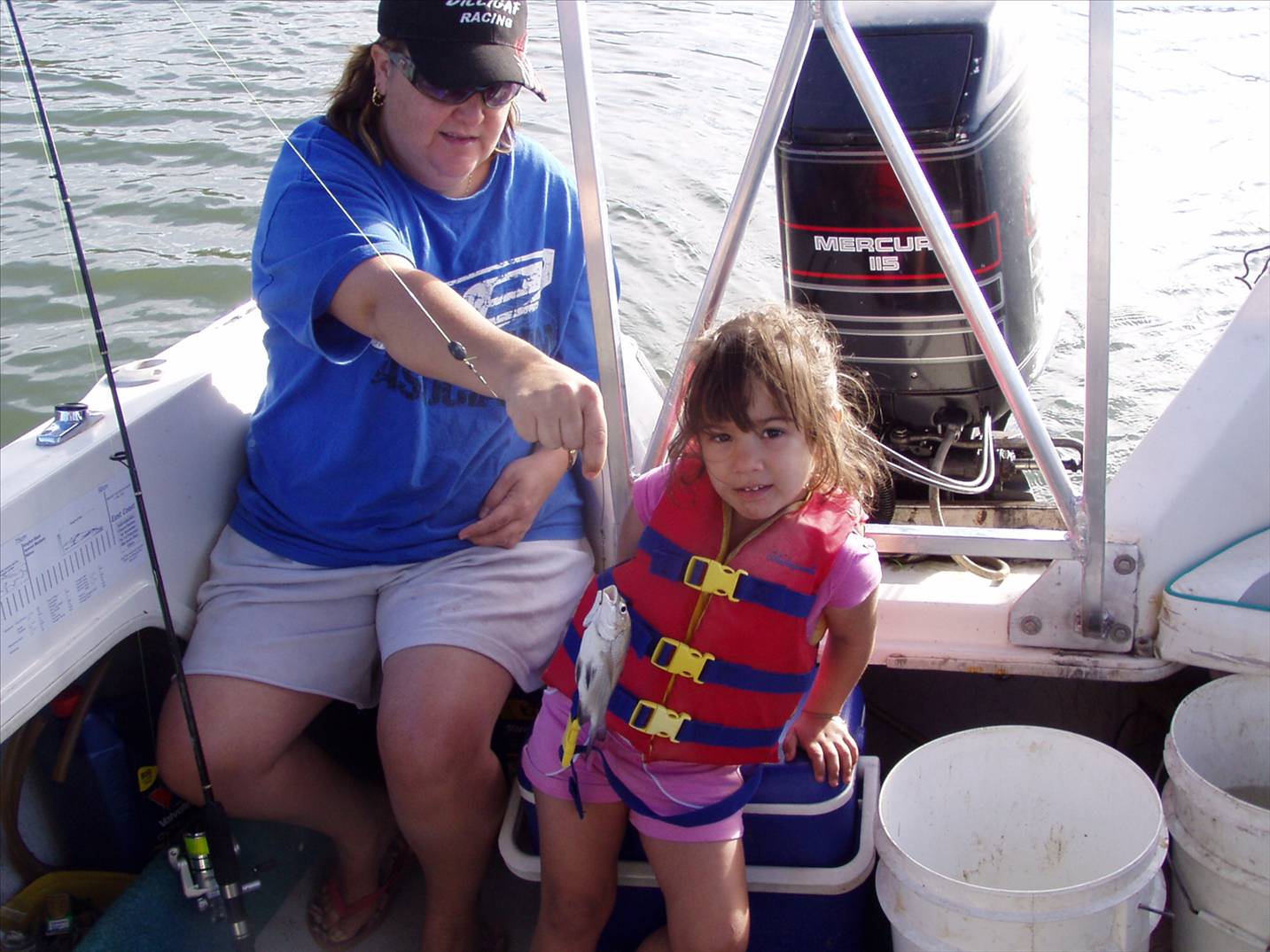 granddaughter first fish