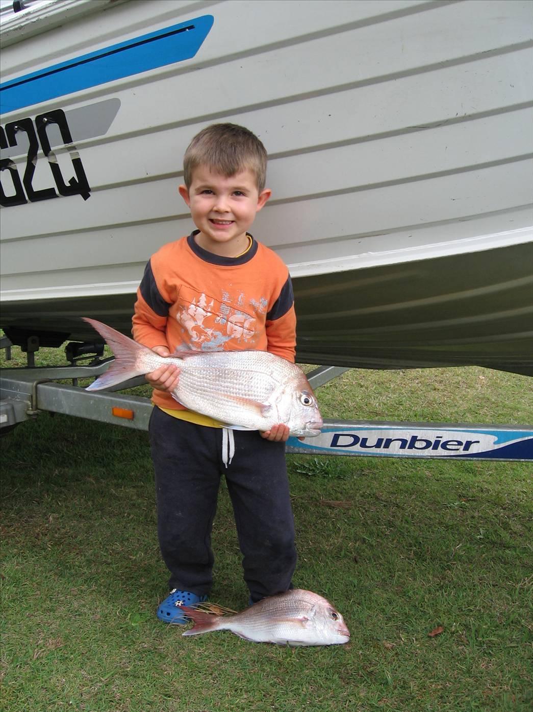 Maxs first big snapper