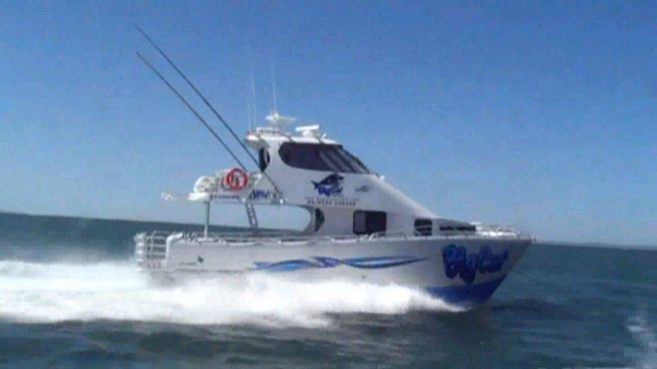 Big Cat hits the water