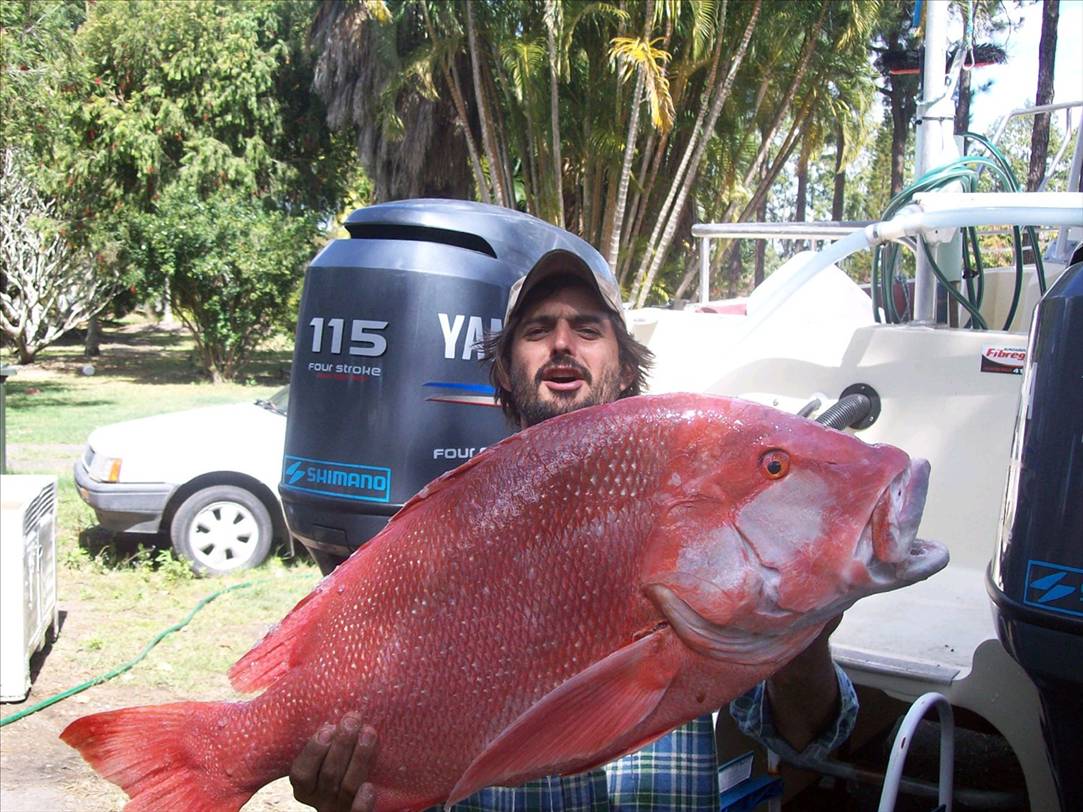 James with a nice red