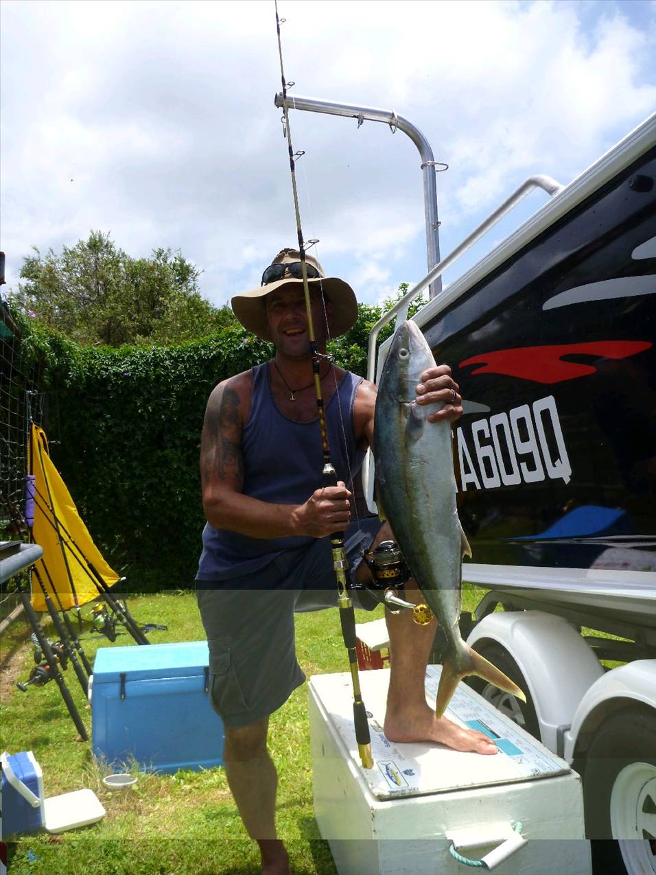 fishing on TOMKATTOO