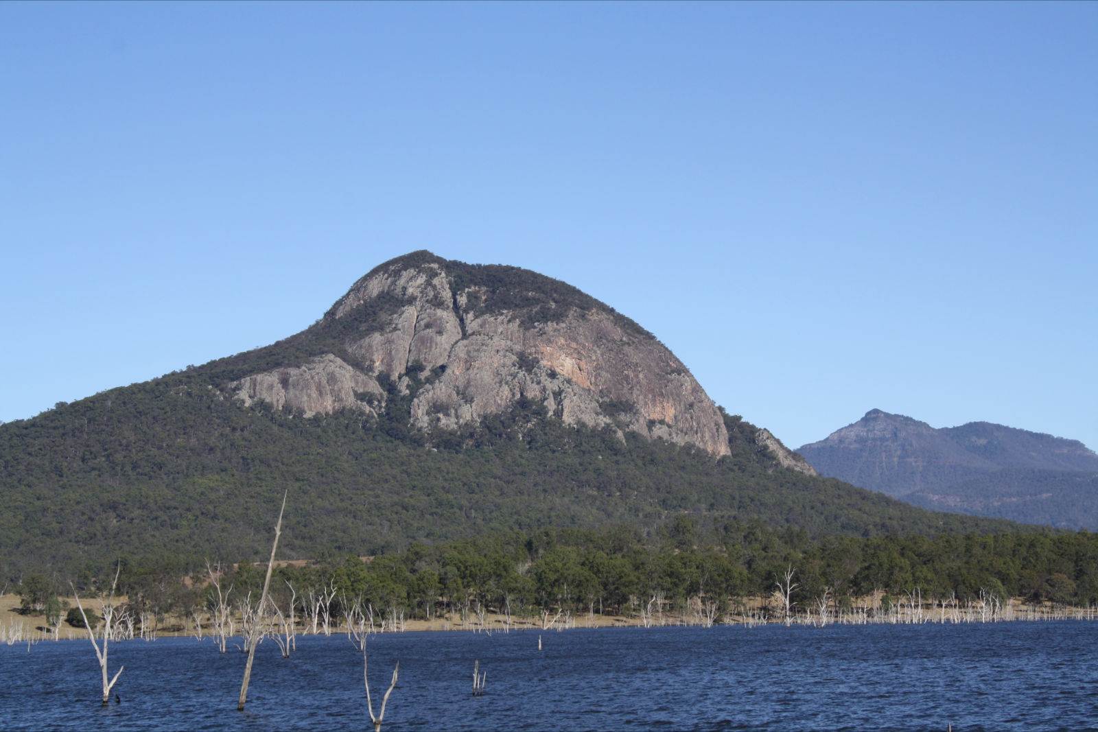 view from the front deck