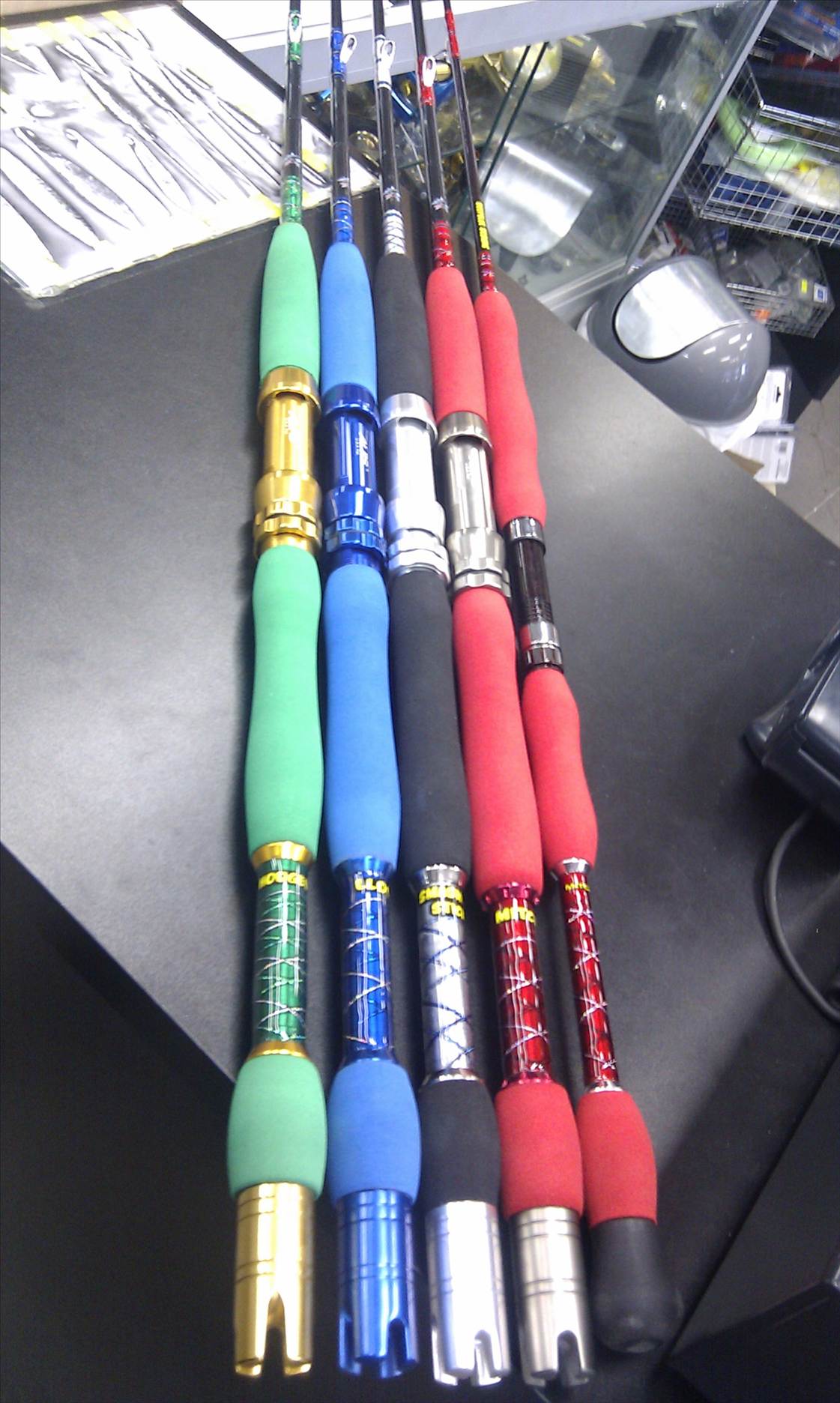 custom rods deepblue designs