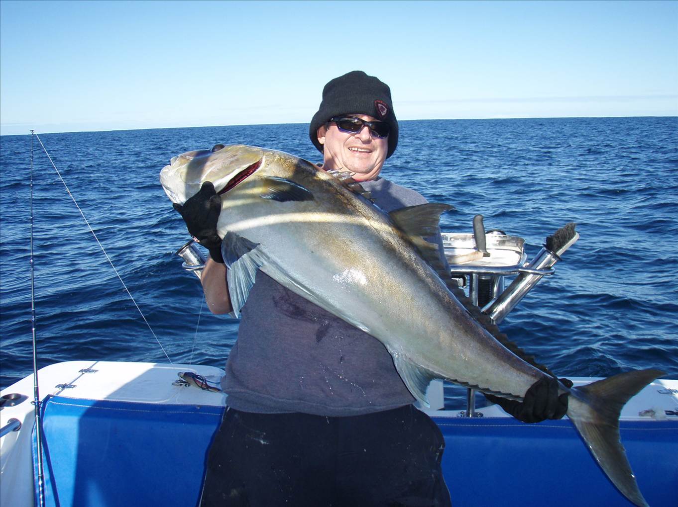 samson fish,many caught and released,some unstoppable.