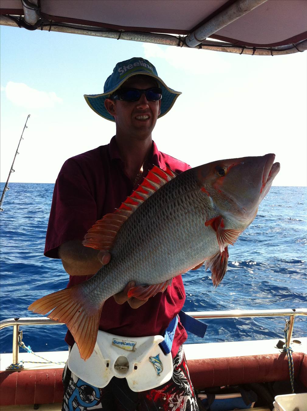 Bretts first reef fish.