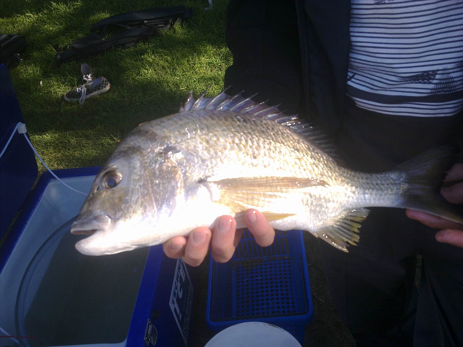 Chris's fishing boat